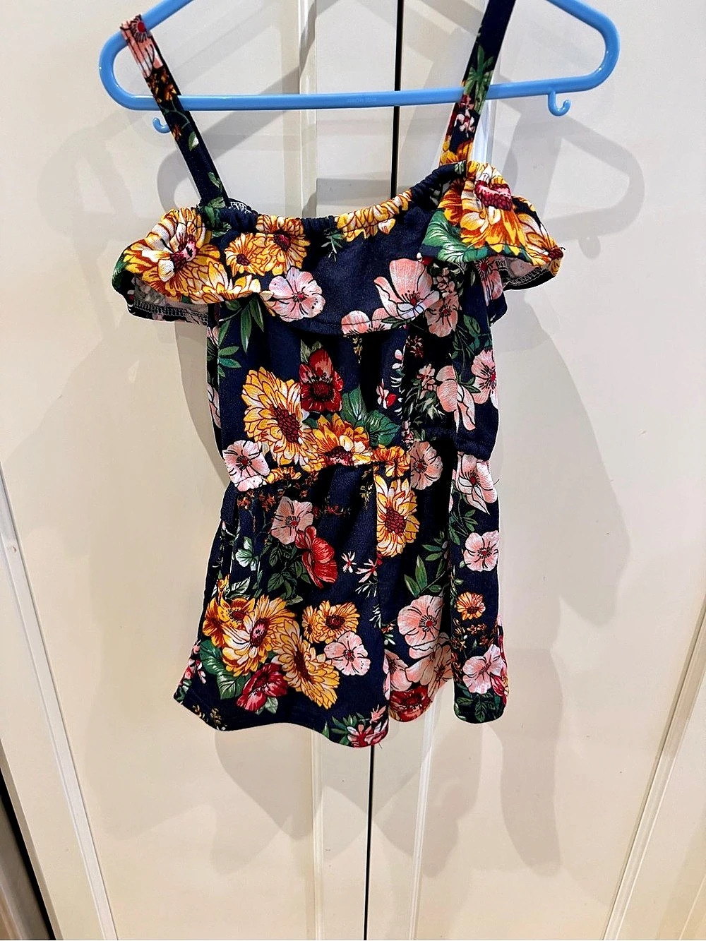 Floral romper 18-24m